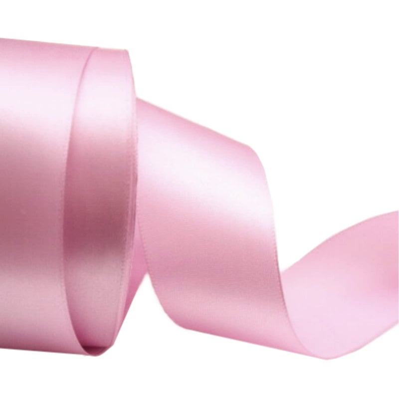 SWTOOL 1.5" Single Face Satin Ribbon 50 Yards Roll for Gift Wrap Sewing Projects Crafting Projects DIY Bow Wedding Decoration (Pink) - Image 2